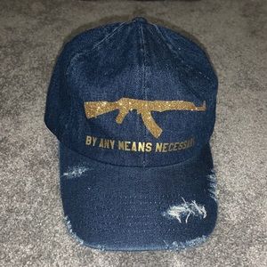by any means necessary hat